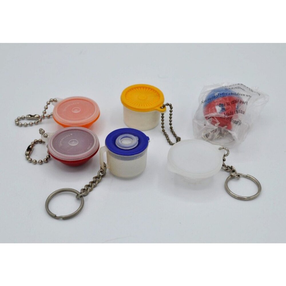 6 Vintage Tupperware  Wonderlier Bowls, Prism Bowl, Shape-o-ball, Servelier